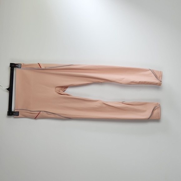 Peach Cropped Workout Leggings by Fabletics - Picture 1 of 6